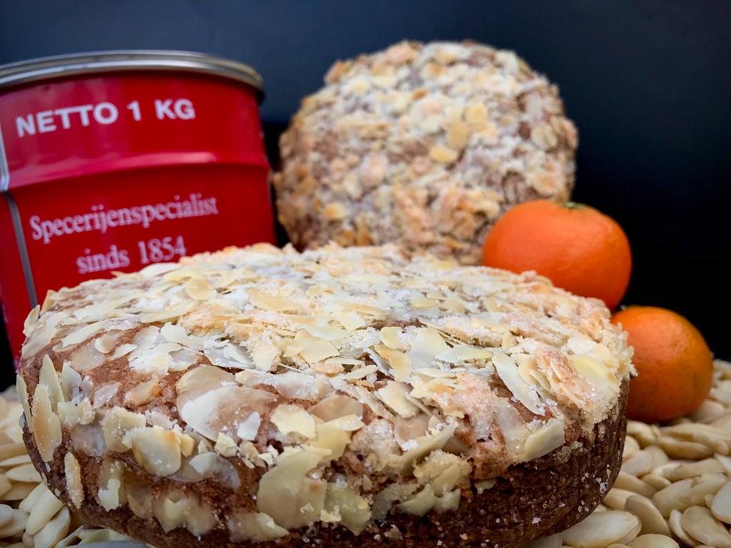 Sinaasappel-speculaascaketaartje