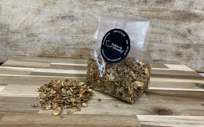 Granola met vruchten of noten