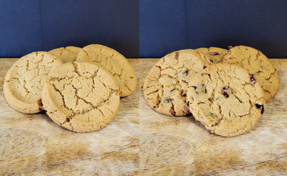 Brosse speltkoeken (met of zonder cranberry)