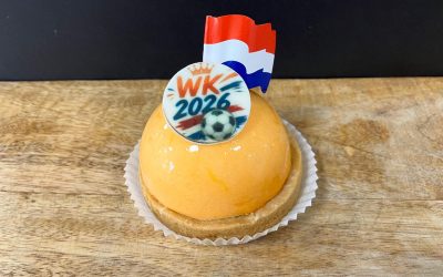 WK oranjebol gebakje